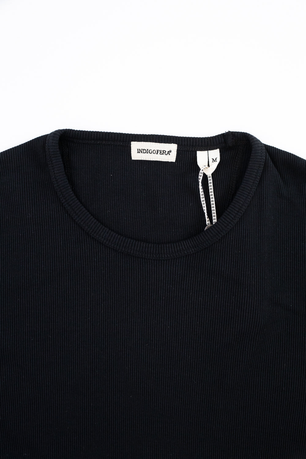 Clyde LS Rib Tee - Black