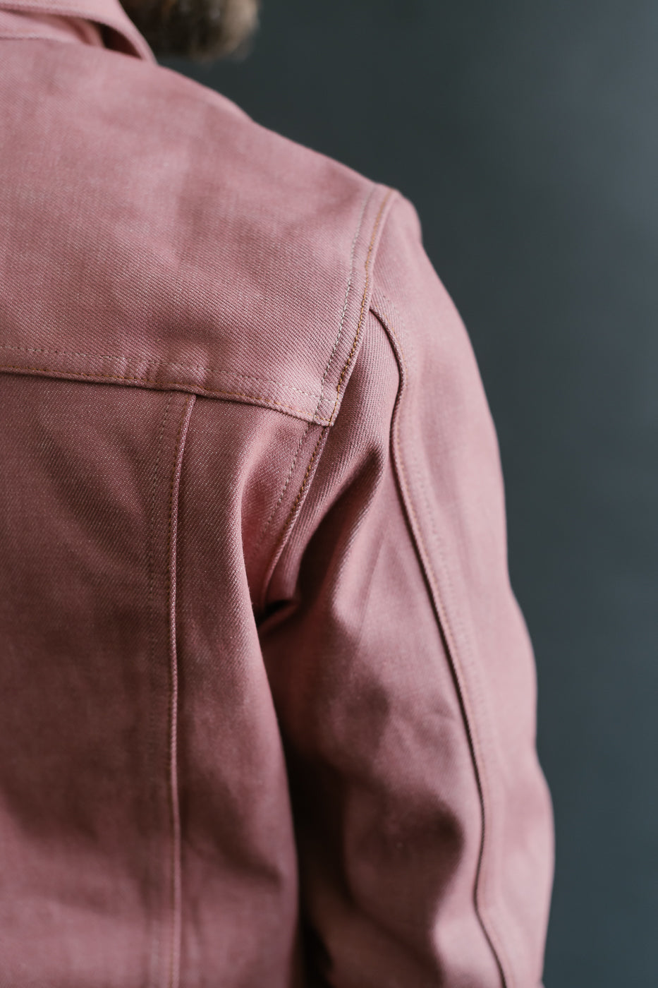 Copeland Shirt Jacket - Pink Denim