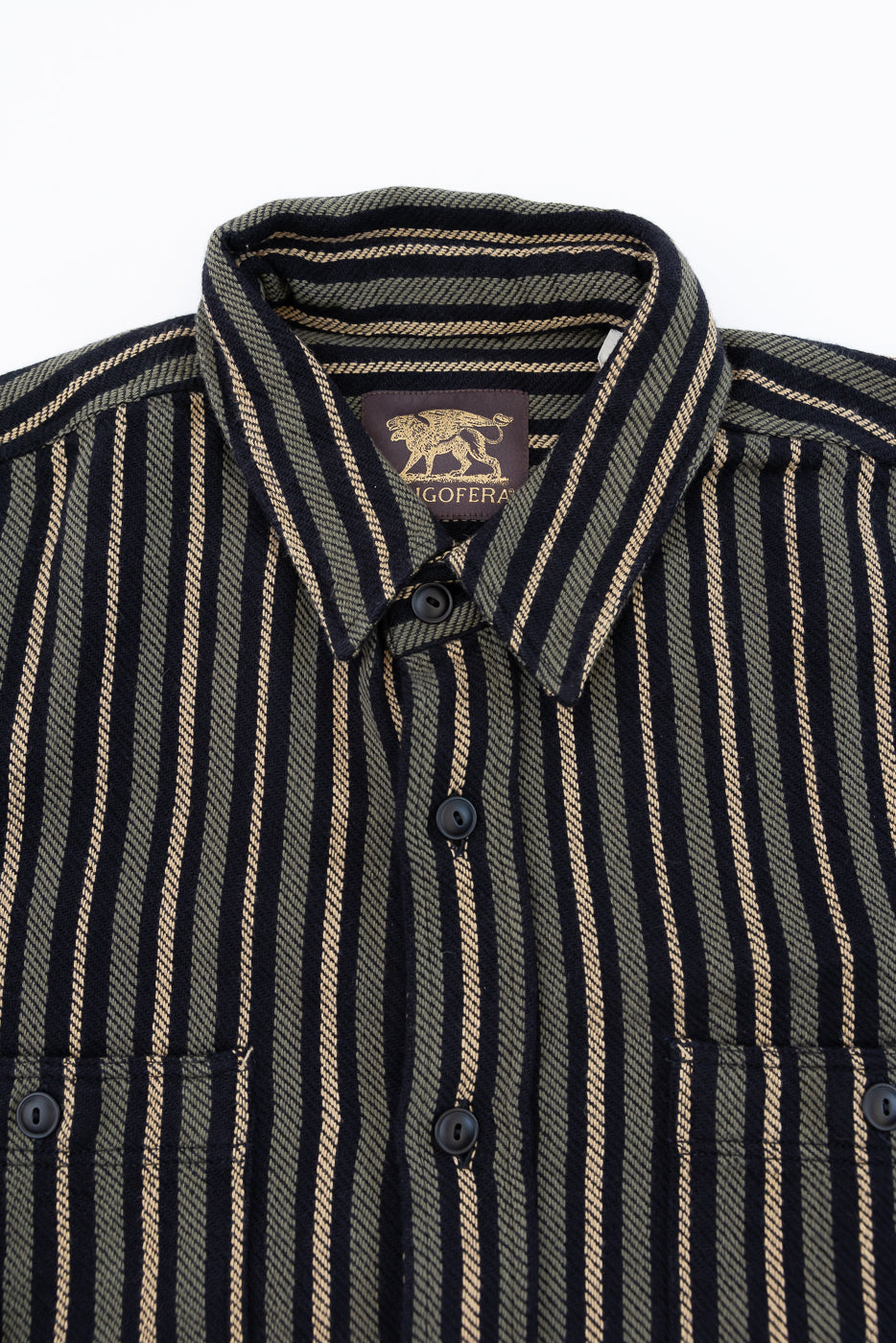 McAllen Shirt Drunken Stripe Twill