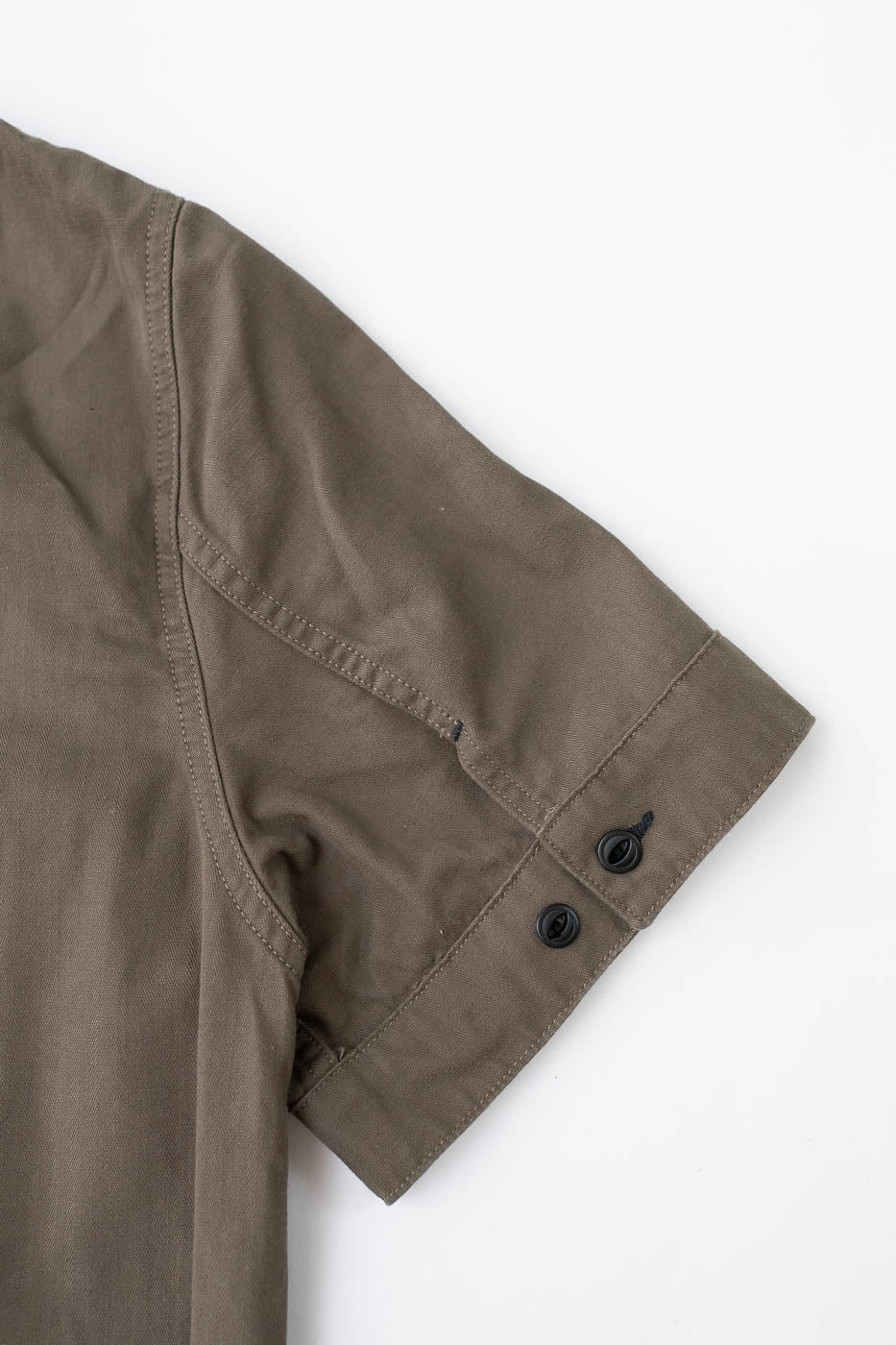 Rivera Neppy Herringbone - Khaki Green