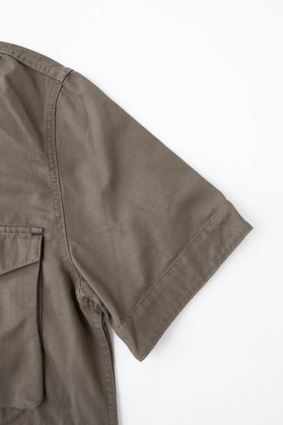 Rivera Neppy Herringbone - Khaki Green