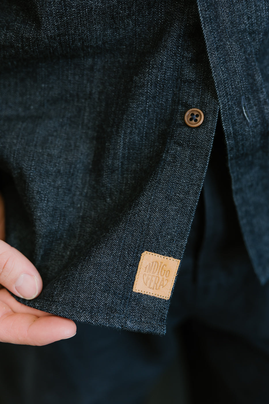The Alamo Shirt Chambray - Indigo