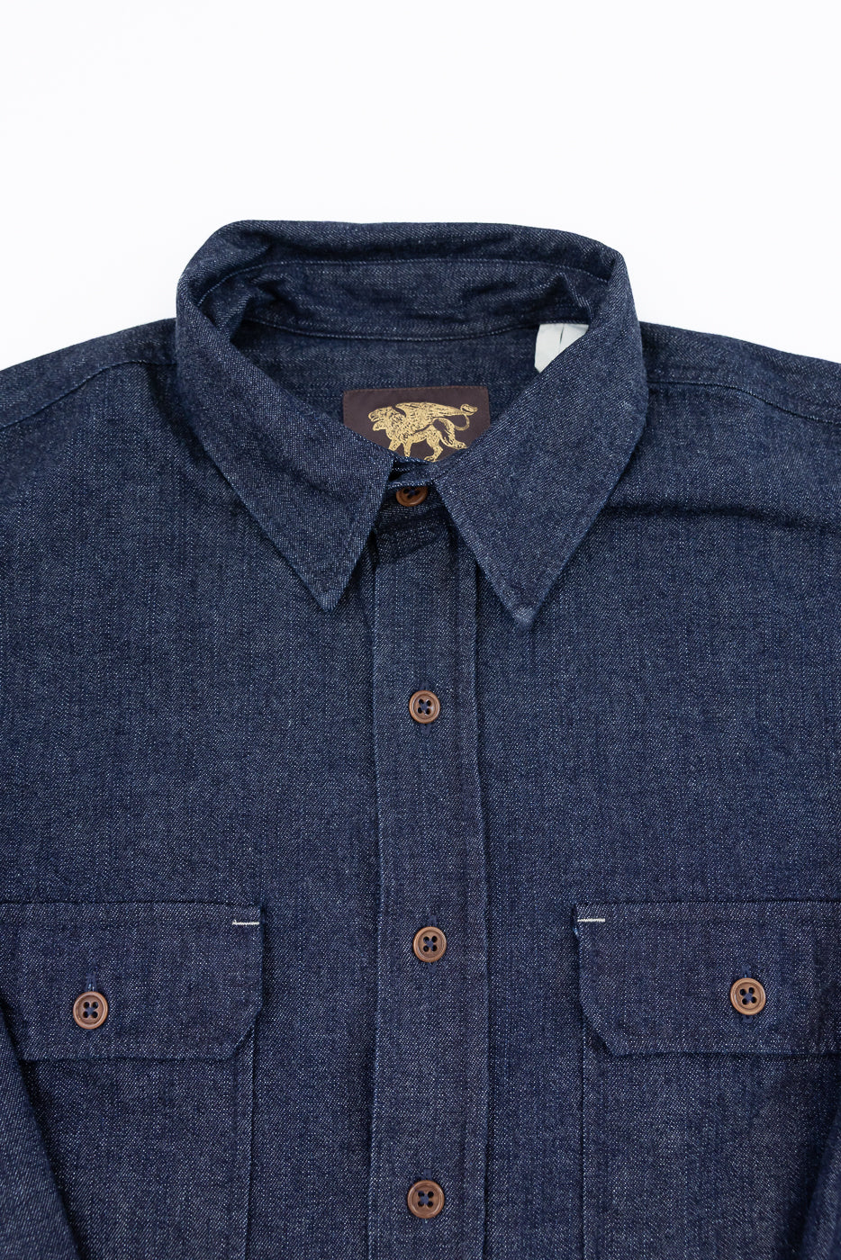 The Alamo Shirt Chambray - Indigo
