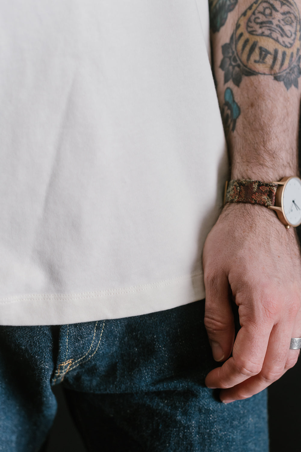 Wilson Tee - Cocatoo White