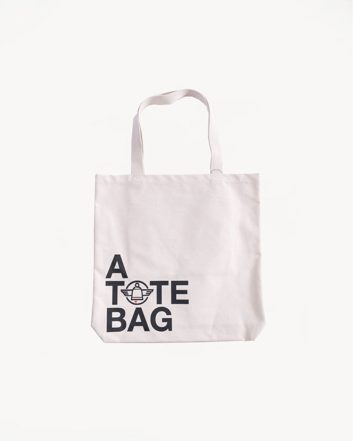 IH-TOTE-ATOTEBAG - Printed Canvas Tote Bag - 'A Tote Bag' Print