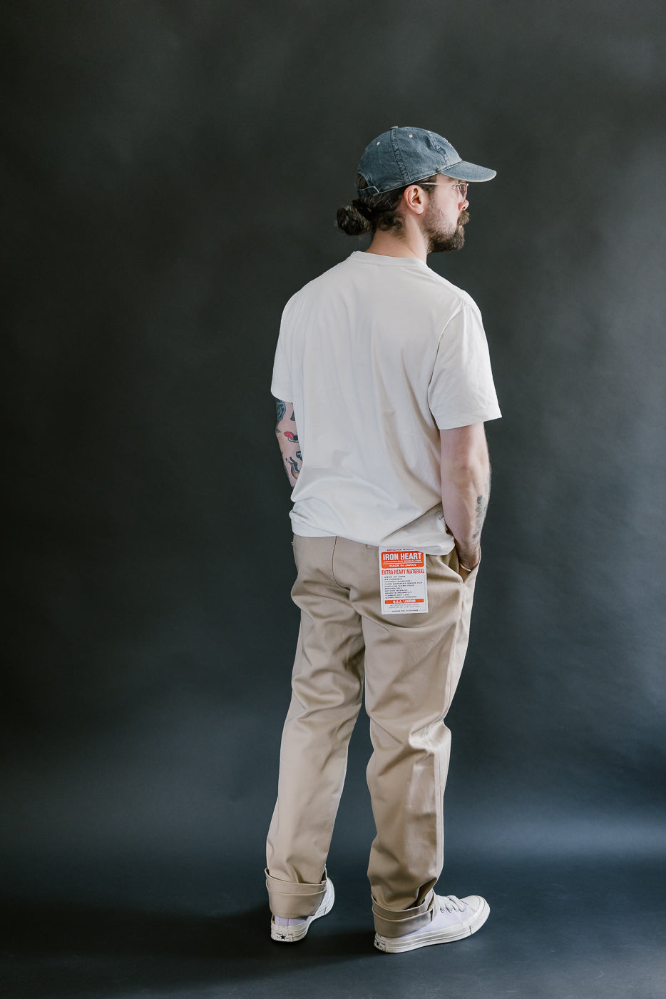 IH-731-KHA - 12oz Heavy Cotton Relaxed Fit Chinos - Khaki
