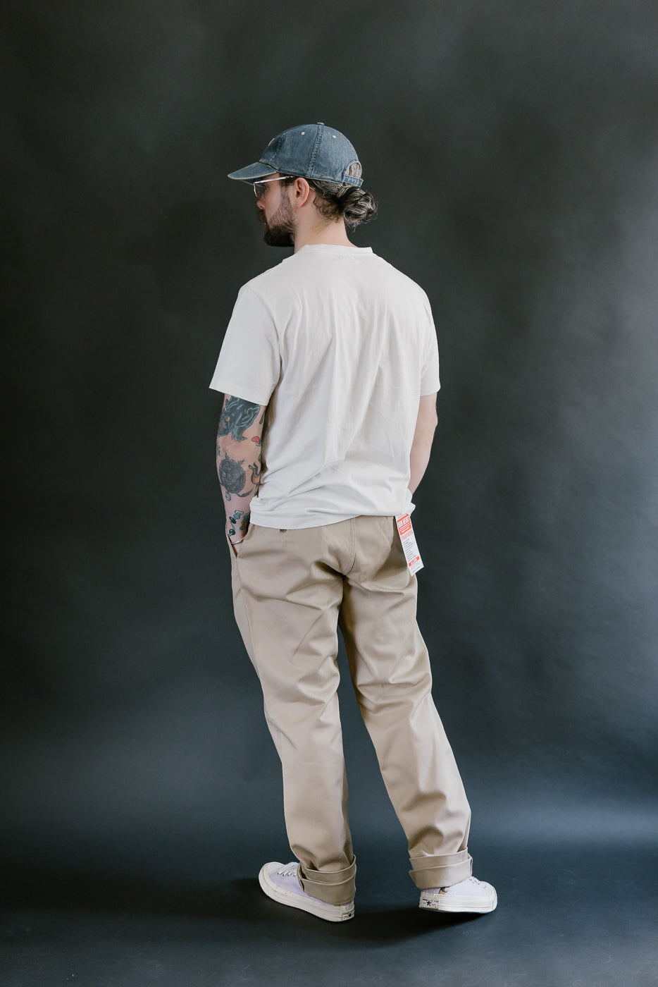 IH-731-KHA - 12oz Heavy Cotton Relaxed Fit Chinos - Khaki