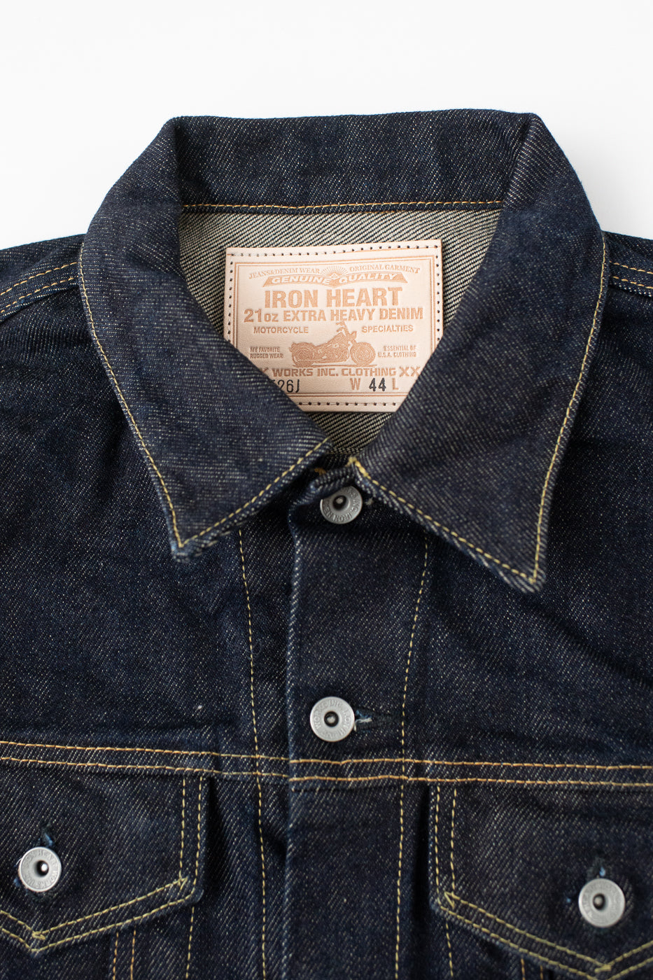 IH-526J - 21oz Selvedge Denim Type III - Indigo