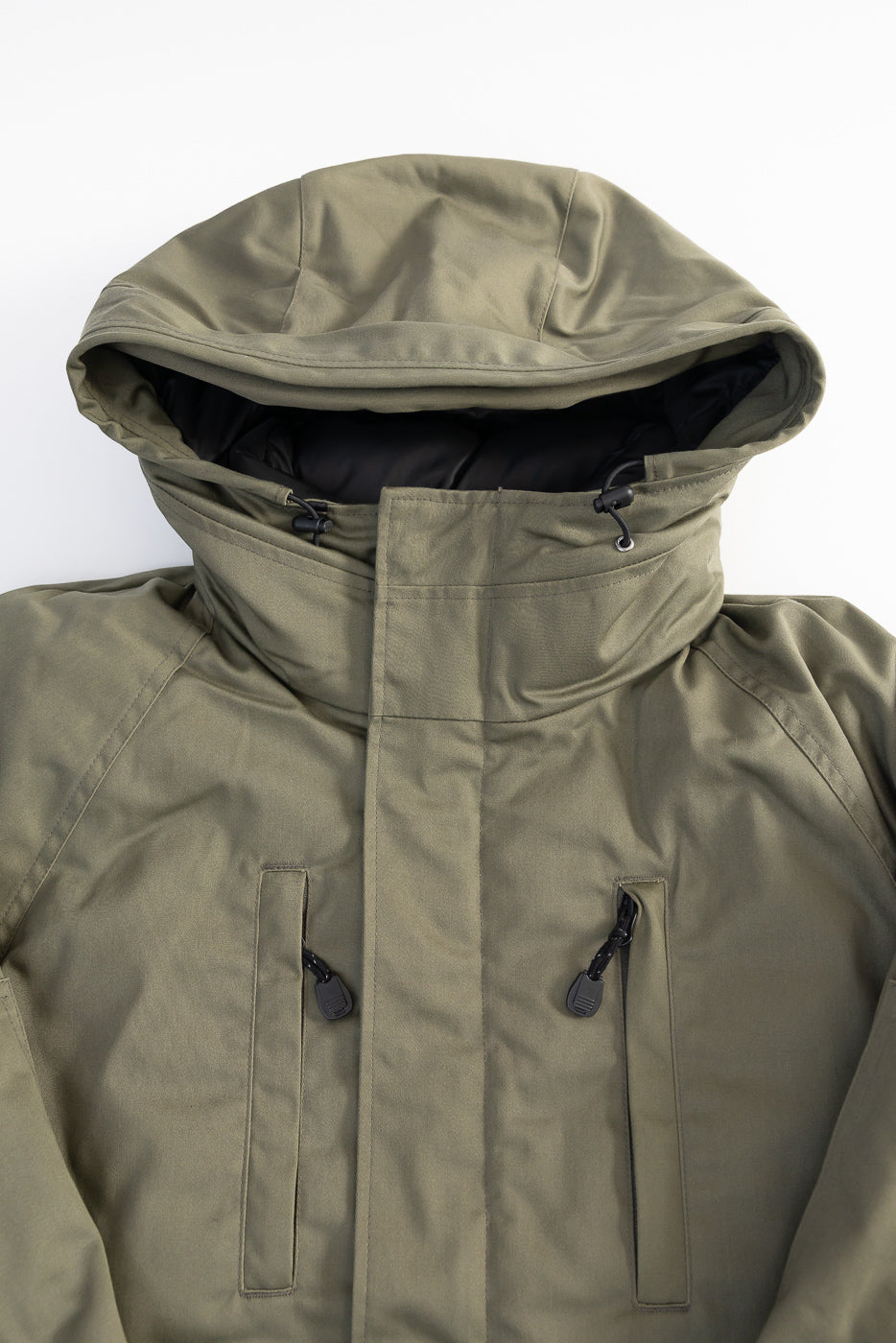IHJ-154-OLV - 8oz Sateen/Primaloft® Winter Parka Jacket - Olive | Dant