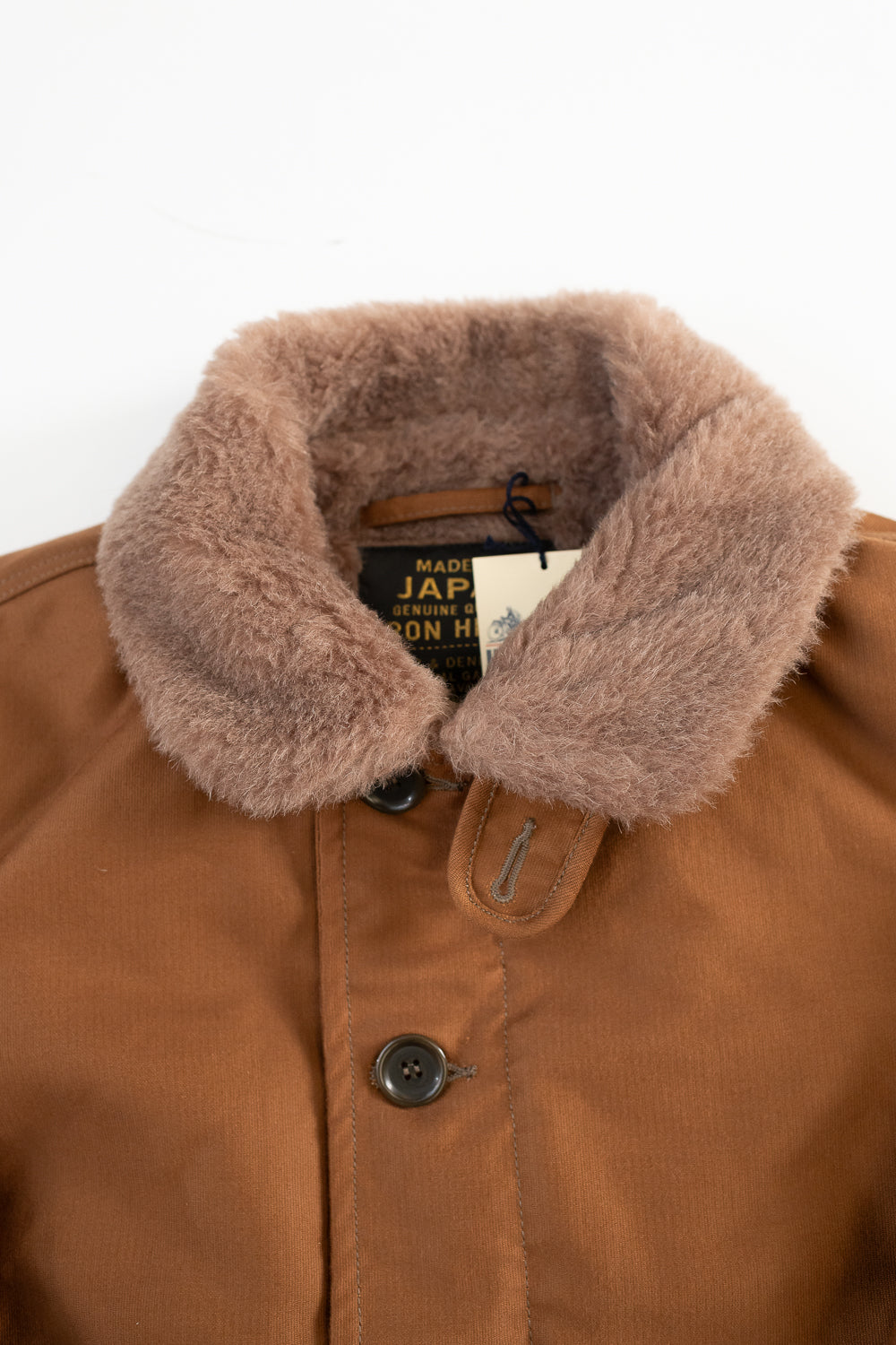 IHM-35-BRN - Whipcord N1 Deck Jacket - Brown
