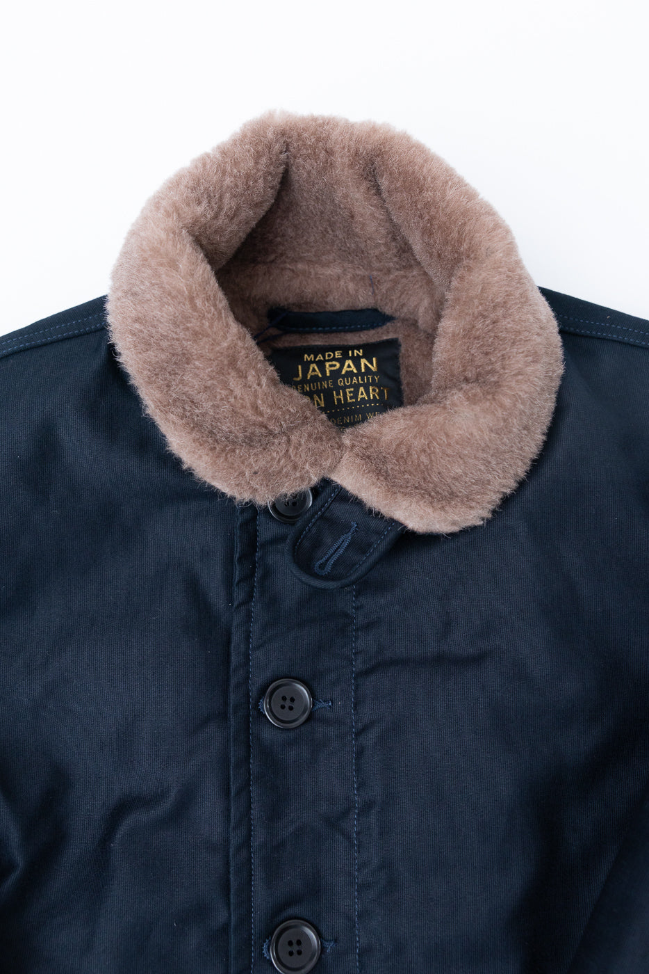 IHM-35-NAV Whipcord N1 Deck Jacket - Navy | Dant