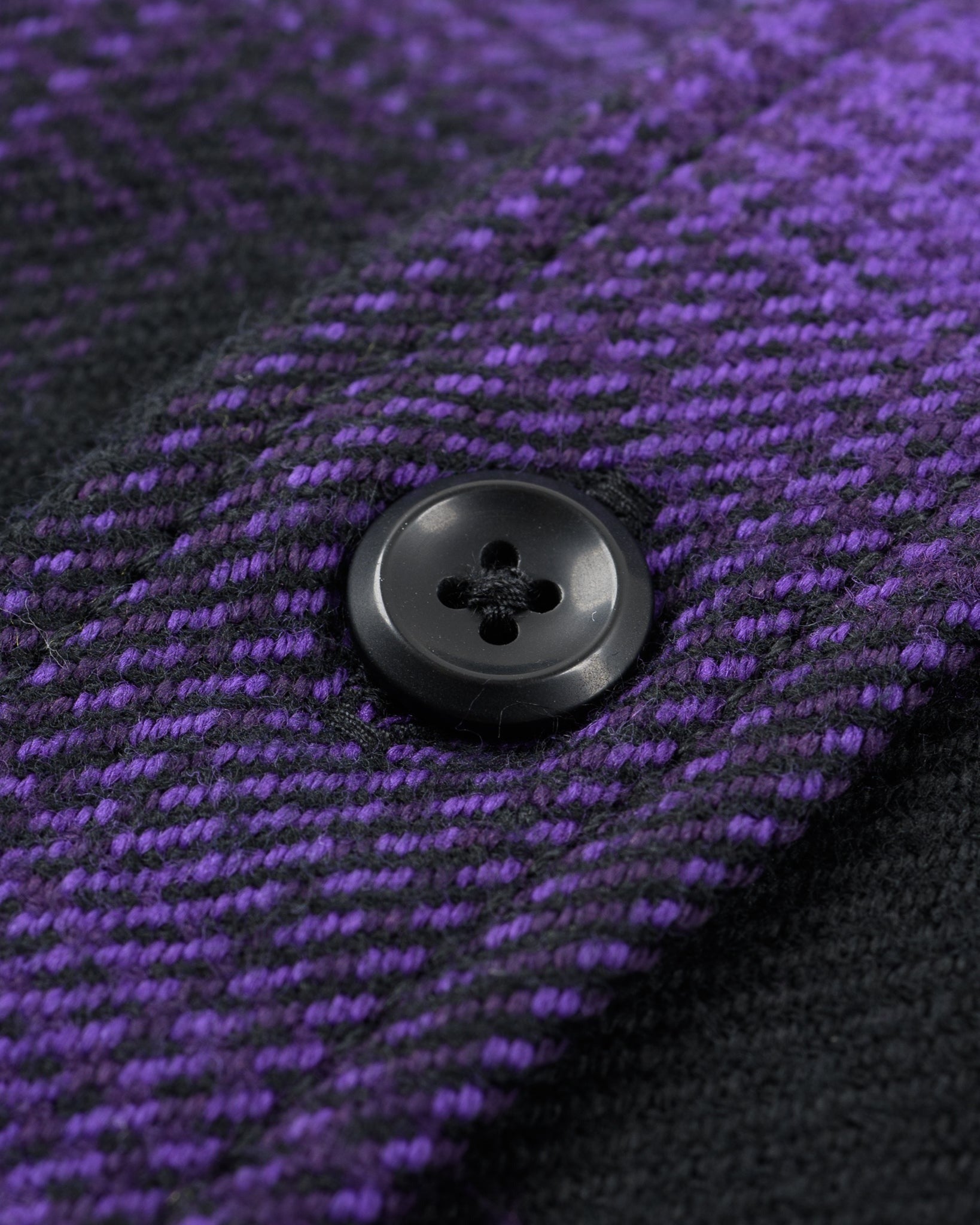 IHSH-265-PUR - Ultra Heavy Flannel Ombré Check Work Shirt - Purple/Black