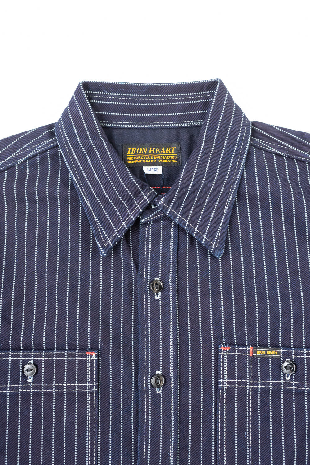 IHSH-266-IND - 12oz Wabash Work Shirt - Indigo | Dant
