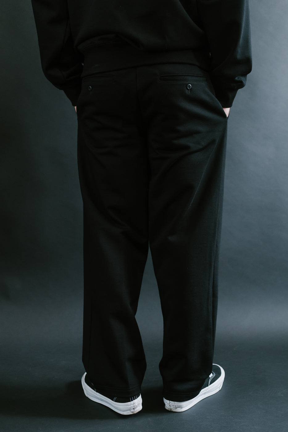 JM4517 - MZ Sweat Pintack Pants - 07 Black