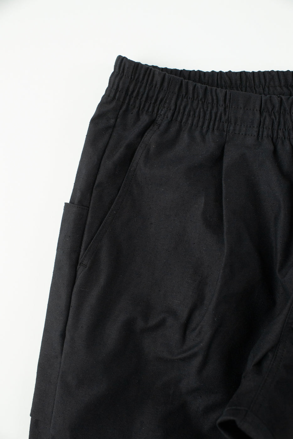 JM4507 - Back Nep Ump Pants - 07 Black