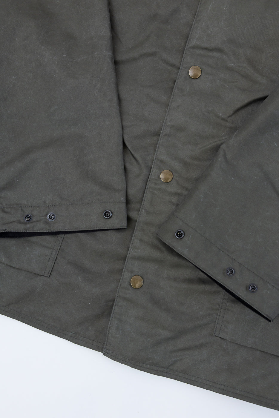 JM8631 - Pigment Collarless Jacket - 320 Olive | Dant