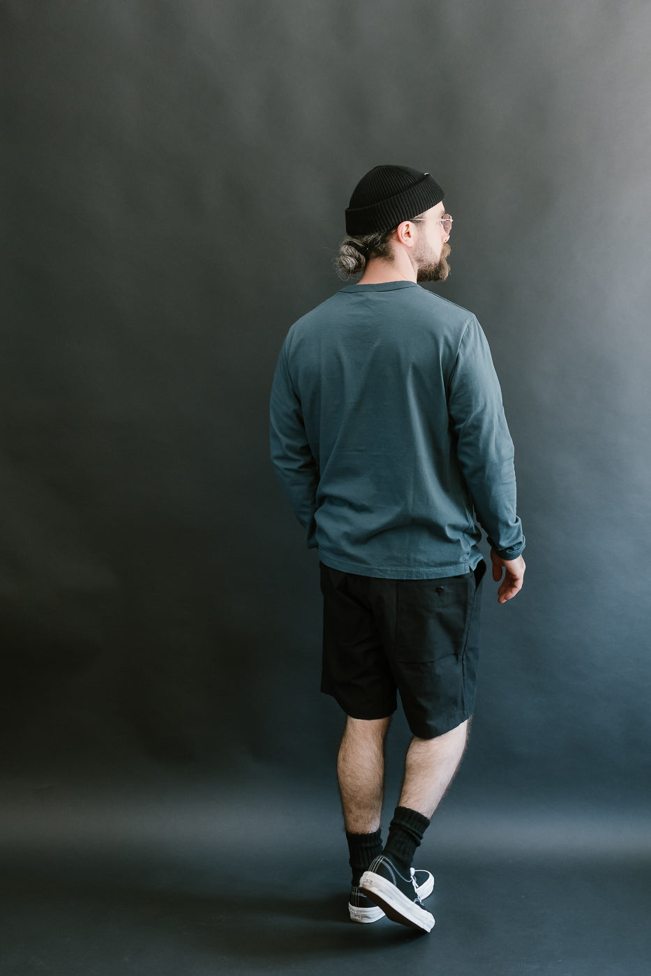 JM454 - Back Nep Ump Shorts - 07 Black