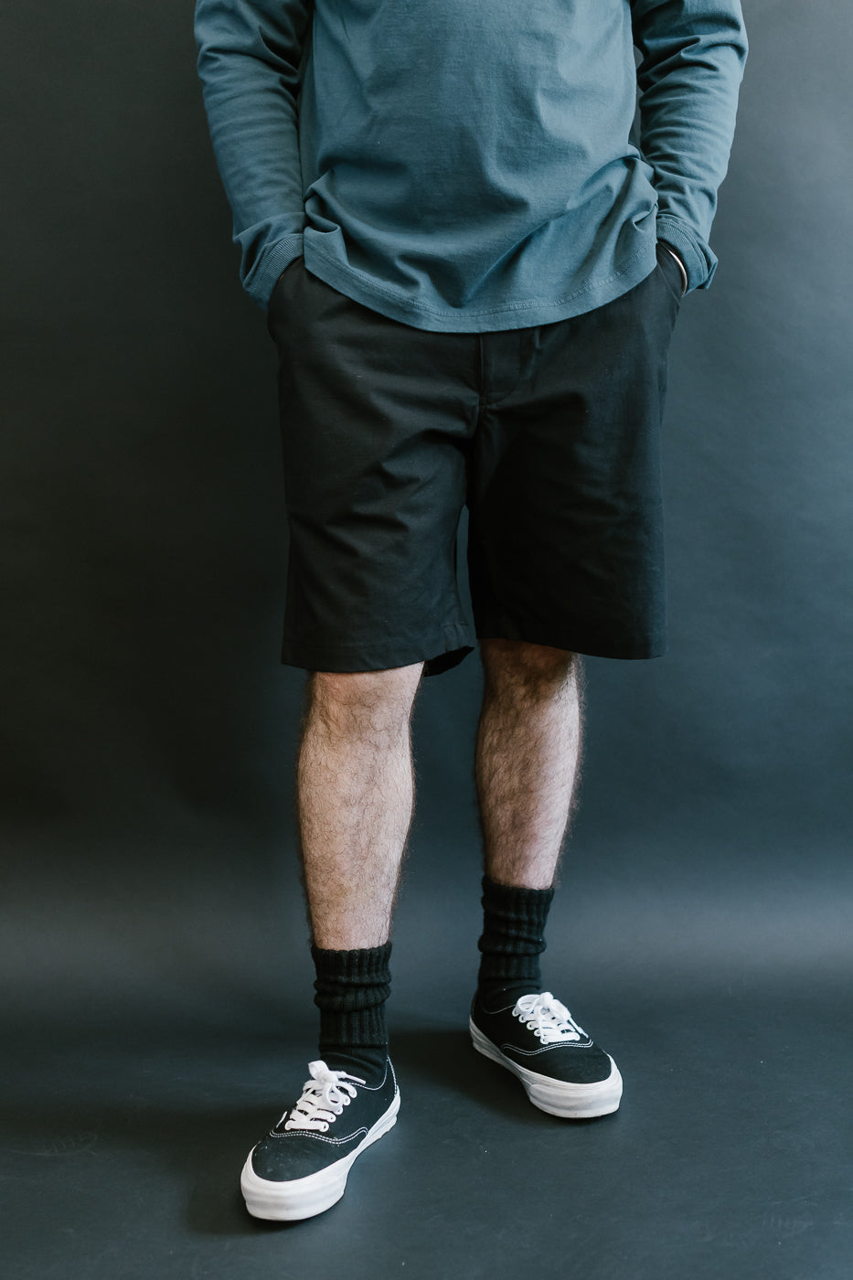 JM454 - Back Nep Ump Shorts - 07 Black