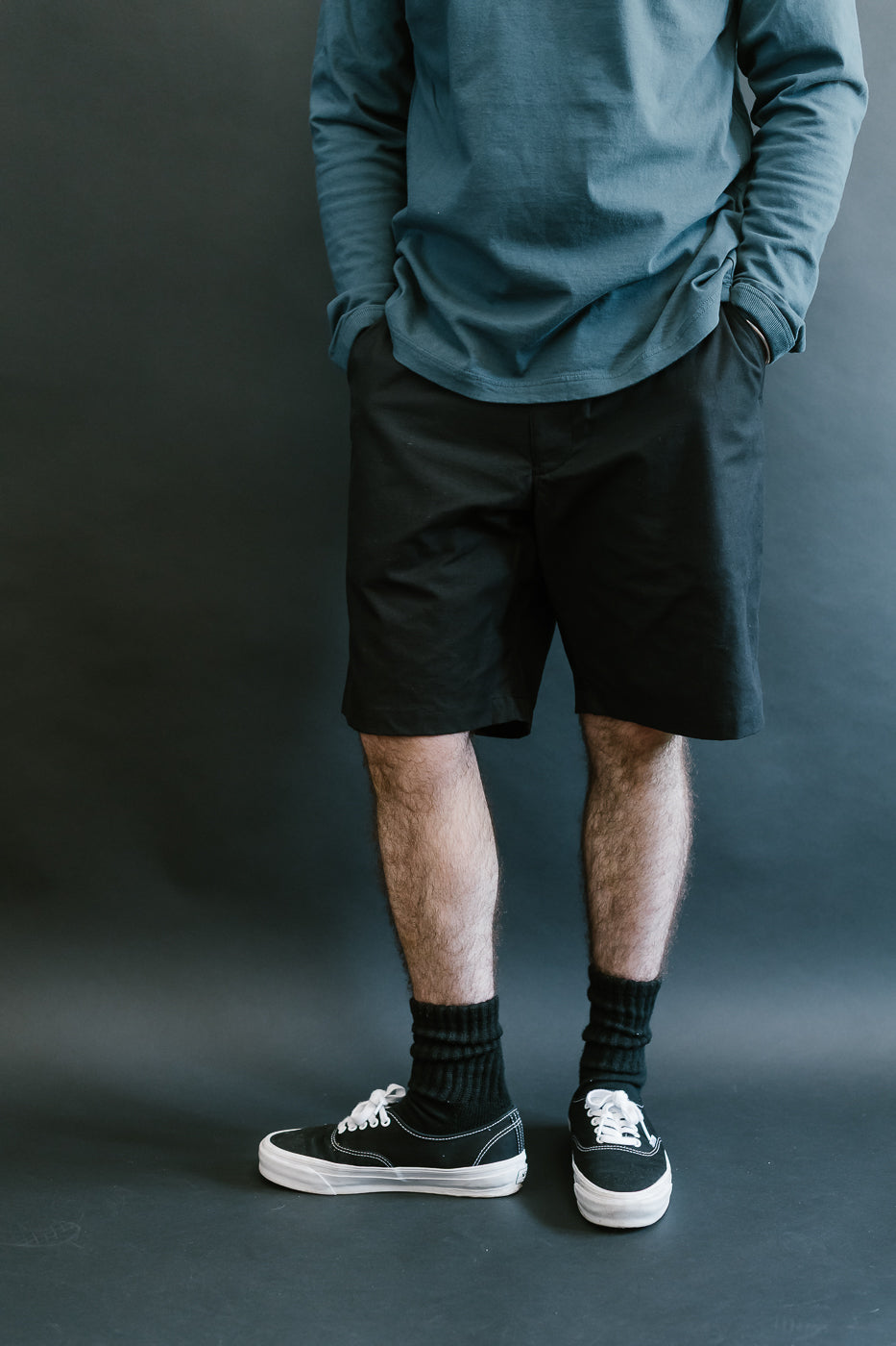 JM454 - Back Nep Ump Shorts - 07 Black