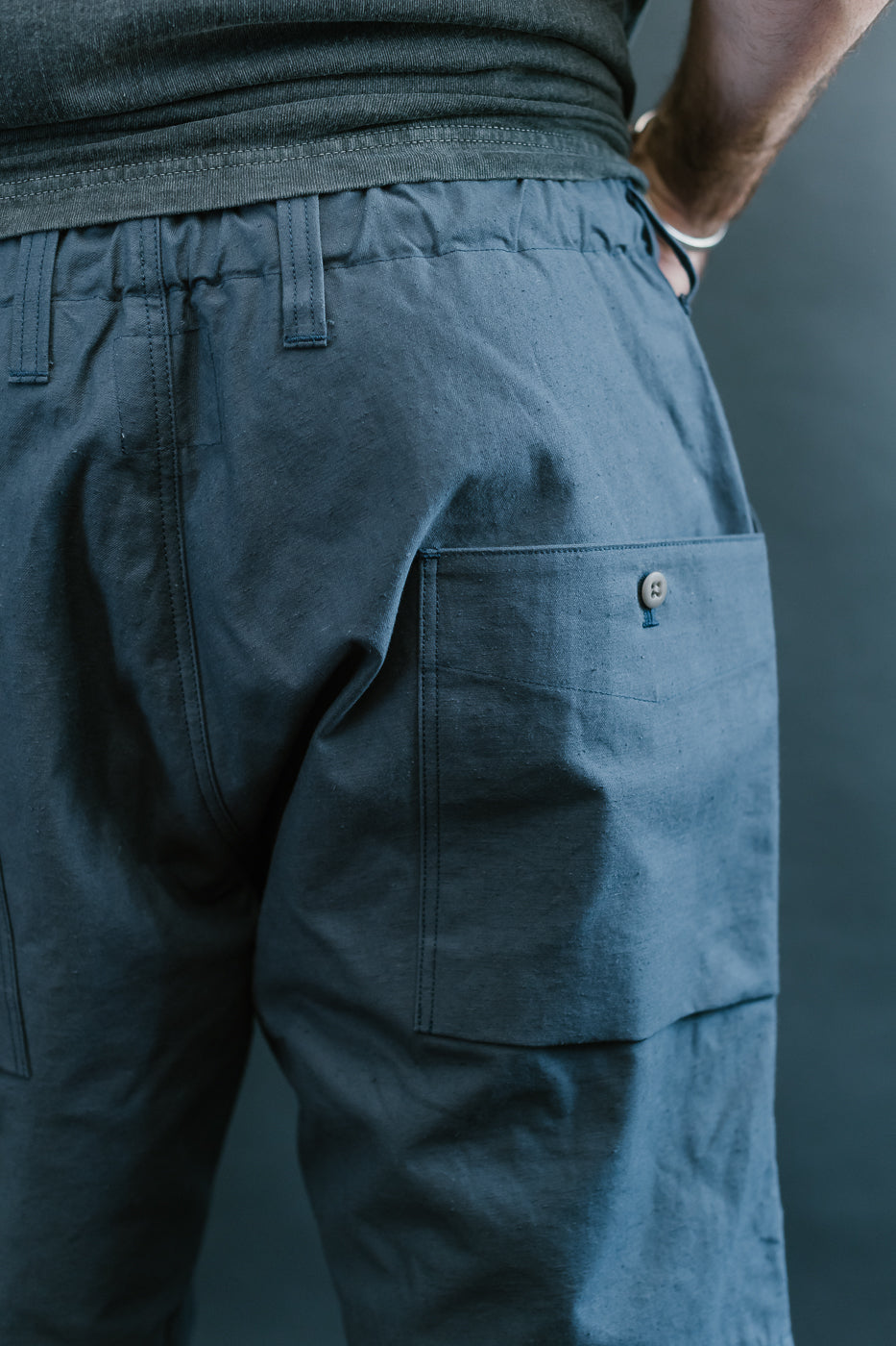 JM454 - Back Nep Ump Shorts - 101 Classic Navy