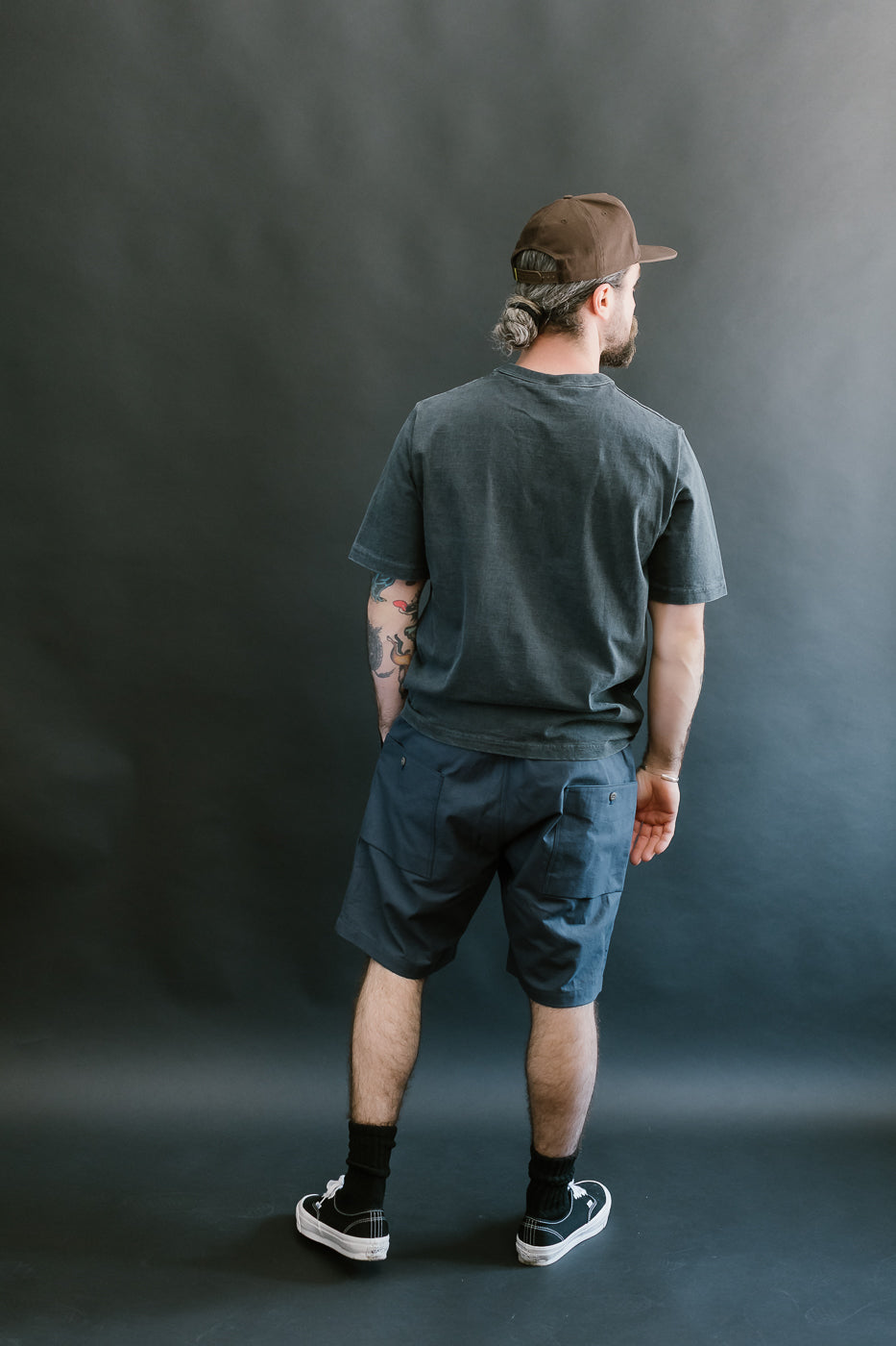 JM454 - Back Nep Ump Shorts - 101 Classic Navy