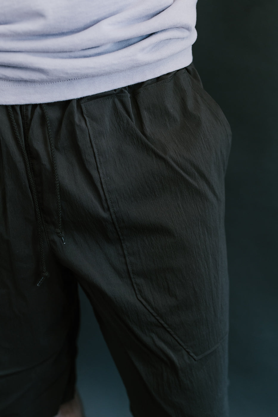 JM4547 - Crepe Shorts - 07 Black