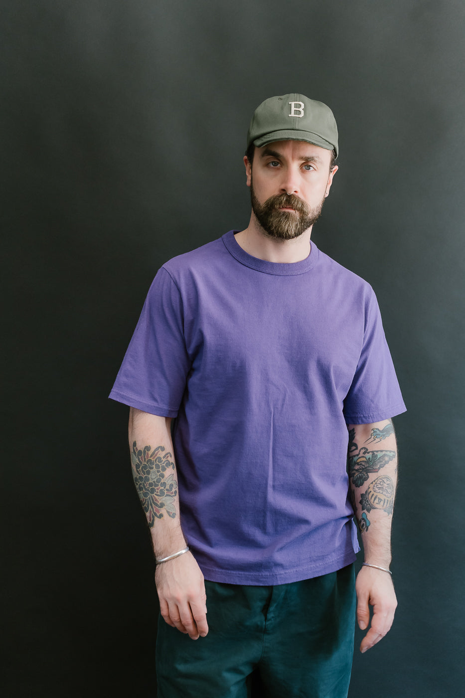 JM5533 - Lead-Off T-Shirt - 55 Purple