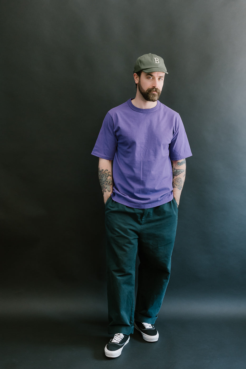 JM5533 - Lead-Off T-Shirt - 55 Purple