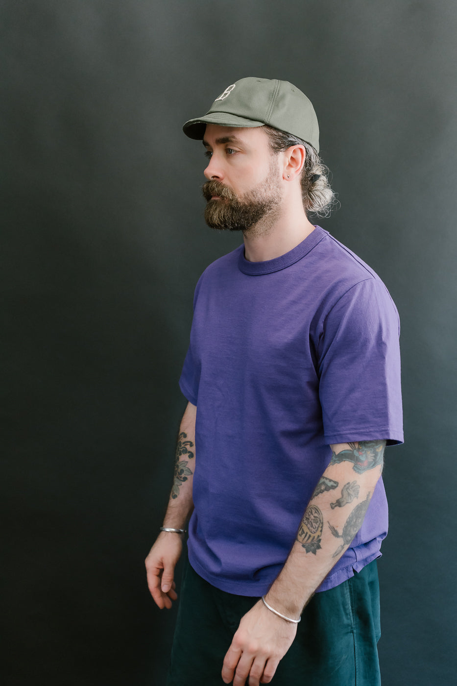 JM5533 - Lead-Off T-Shirt - 55 Purple