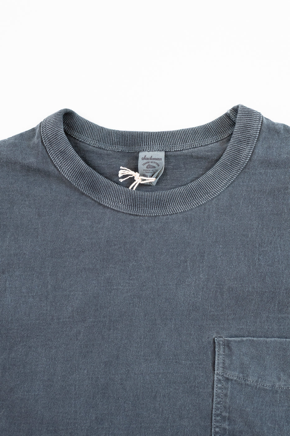 JM5534PD - Pigment-Dye Pocket T-Shirt - 370 Fade Blue Gray