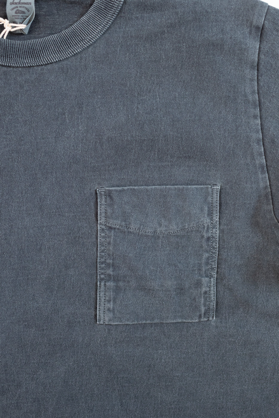 JM5534PD - Pigment-Dye Pocket T-Shirt - 370 Fade Blue Gray