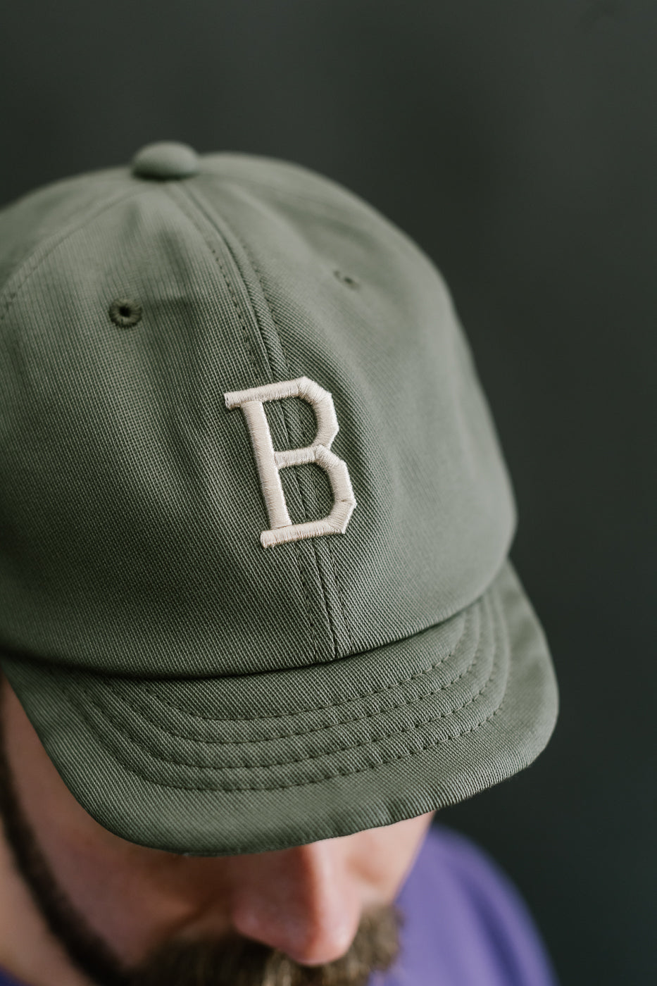 JM6520 - Cotton Drill BB Cap - 322 Dark Olive