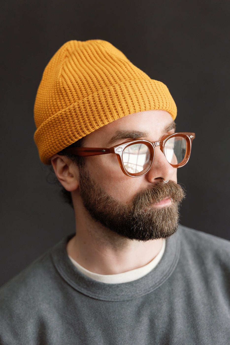 JM6605 - Waffle Knit Cap - 343 Butter Scotch | Dant