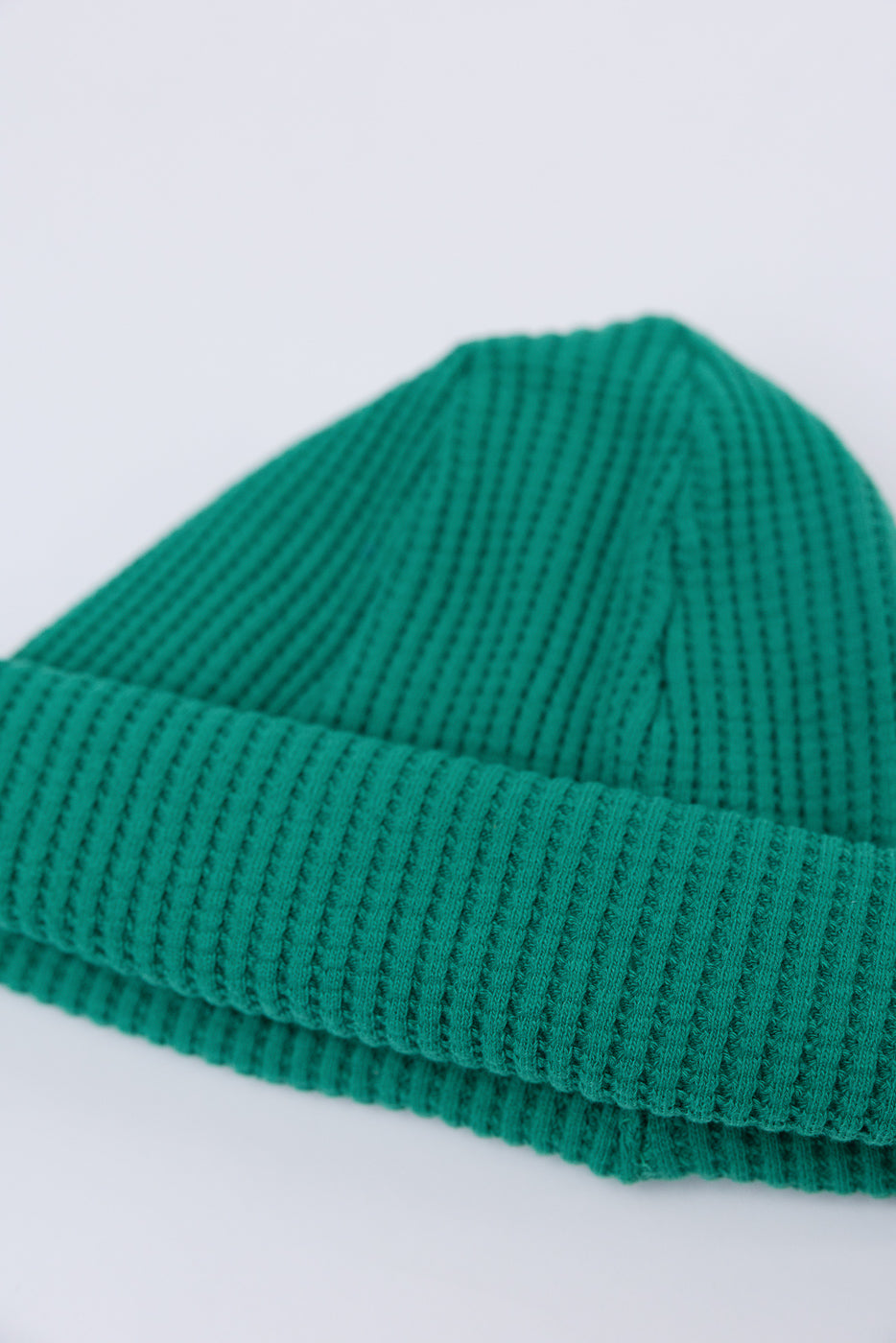 JM6605 - Waffle Knit Cap - 402 True Green | Dant
