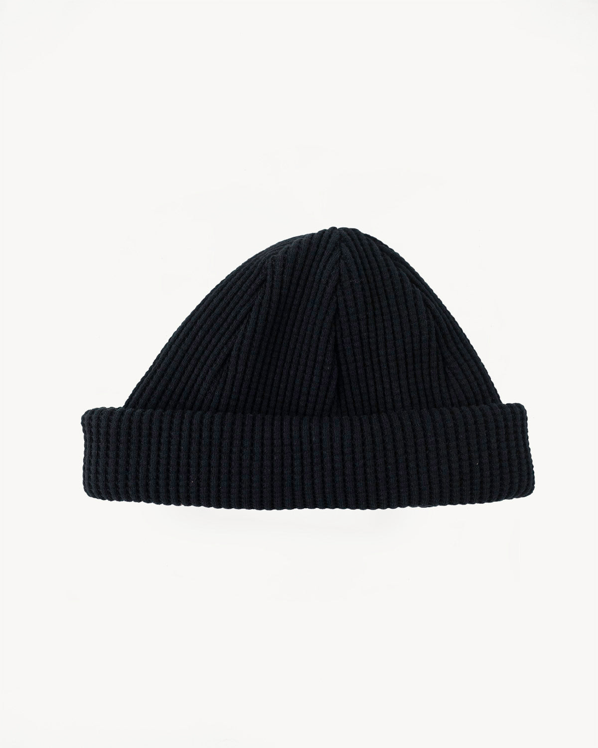 JM6605 - Waffle Knit Cap - 07 Black