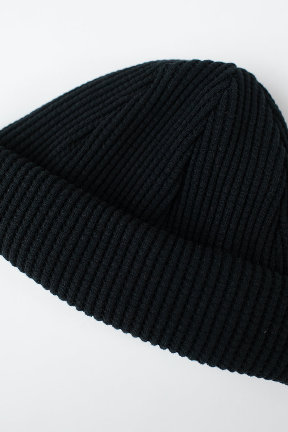 JM6605 - Waffle Knit Cap - 07 Black