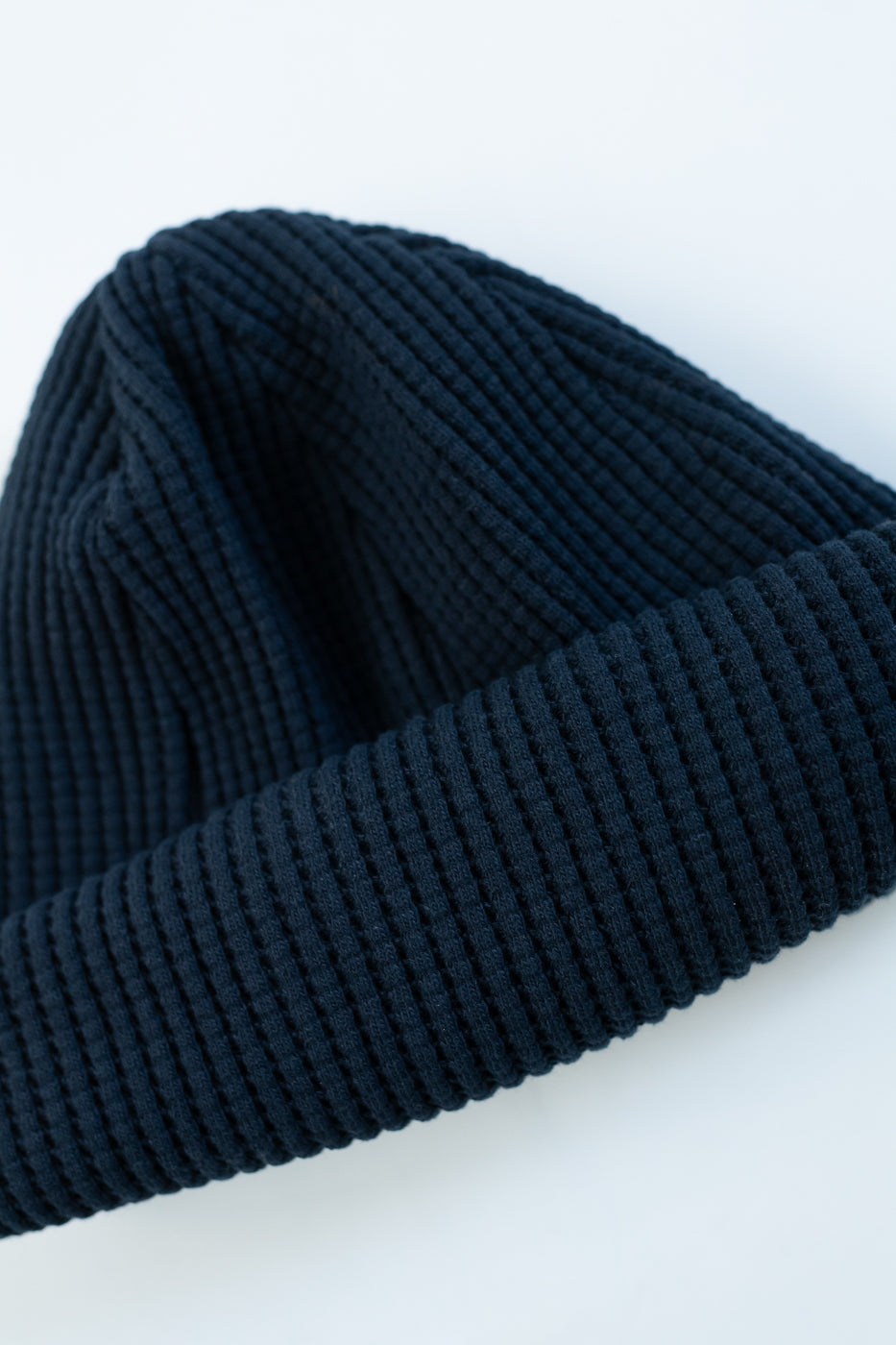 Waffle Knit Cap - 61 Dark Navy