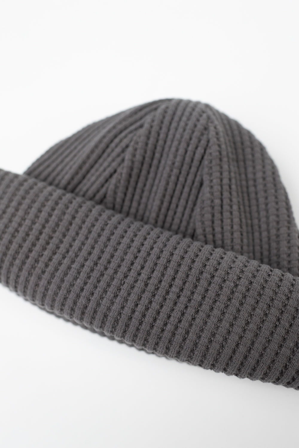 Waffle Knit Cap - 333 Falcon Gray
