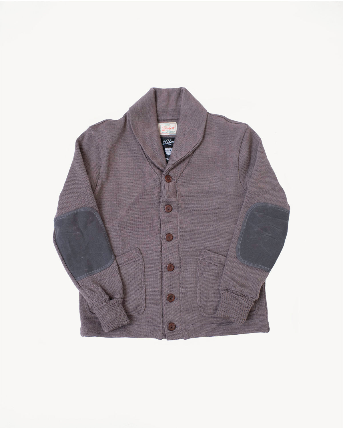 James Dant x Dehen - Shawl Sweater Coat 2.0 - Smoke, Charcoal