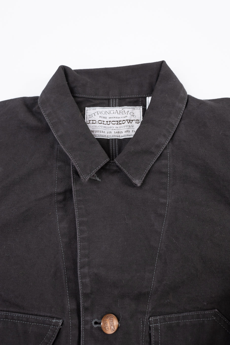 Lot JG-03 - Neverlost Jacket Duck Canvas - Black
