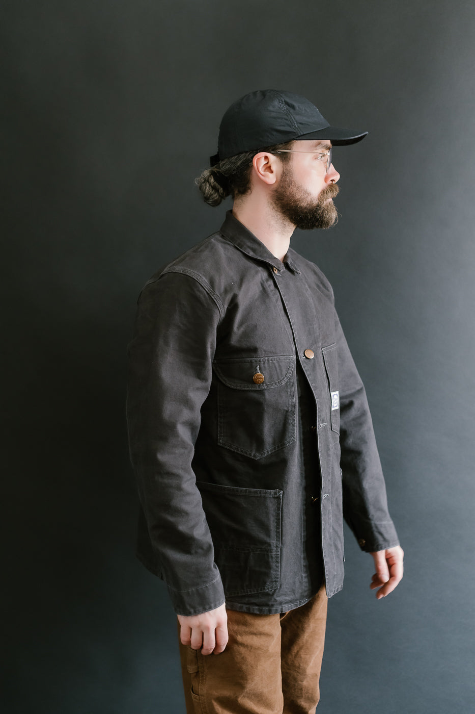 Lot JG-03 - Neverlost Jacket Duck Canvas - Black