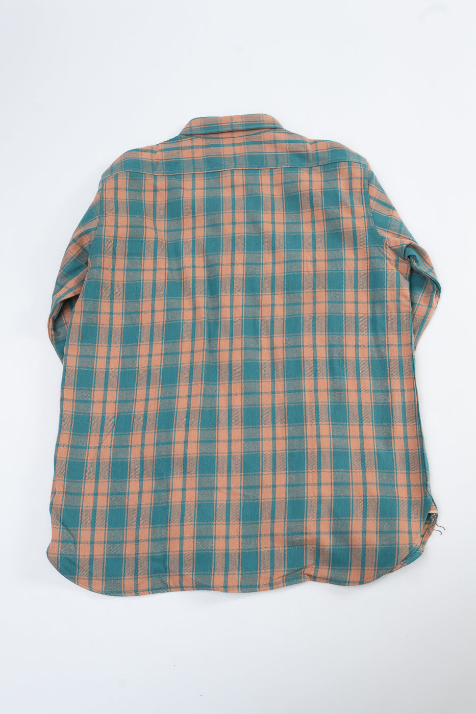 Lot JG-06-2 - The Ancient Flannel (rounded pockets) - Salmon