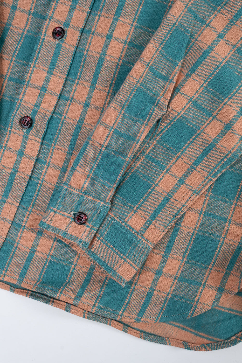 Lot JG-06-2 - The Ancient Flannel (rounded pockets) - Salmon
