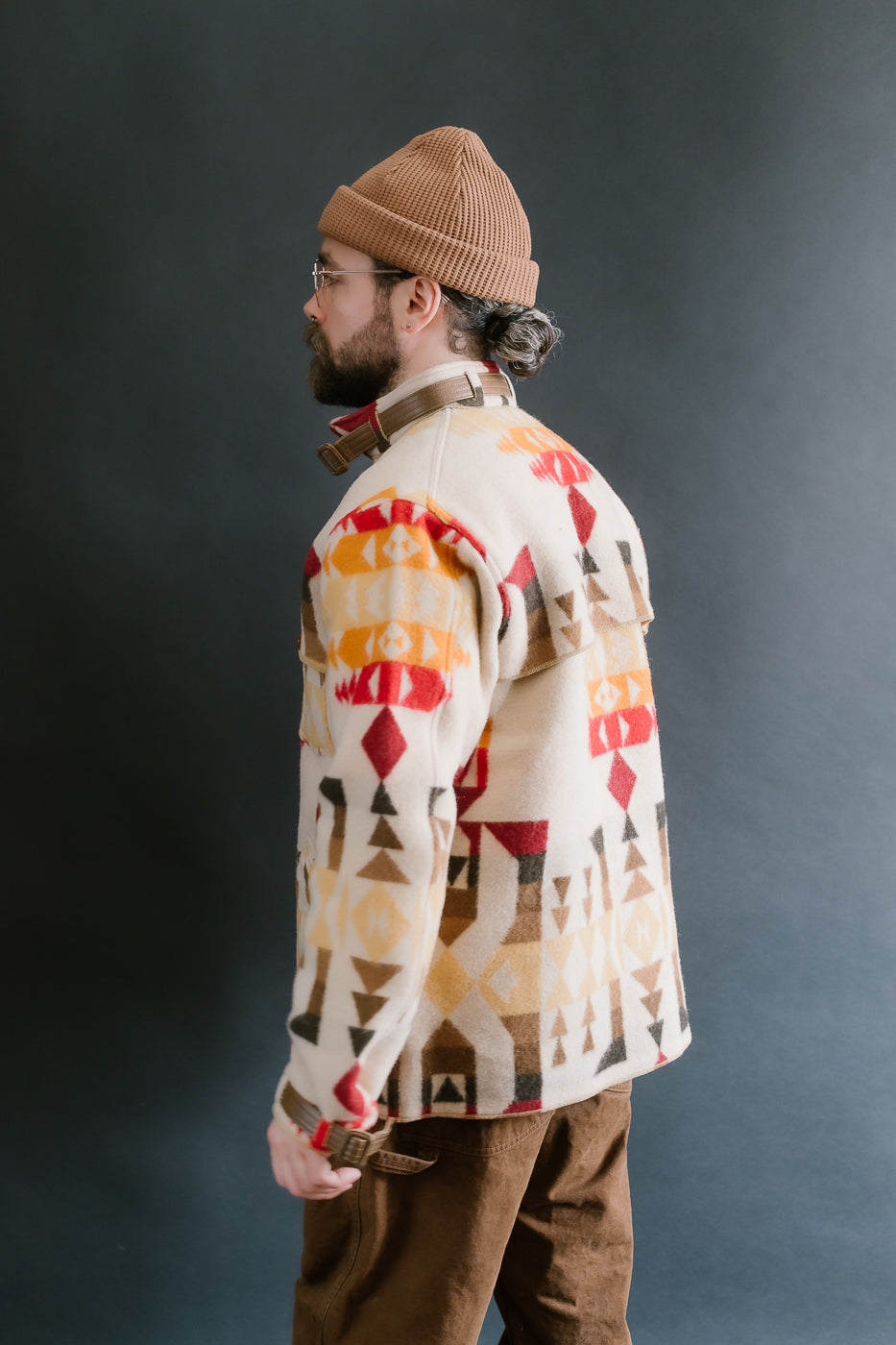 Lot JG-32 - Stag Wool Coat - Beige