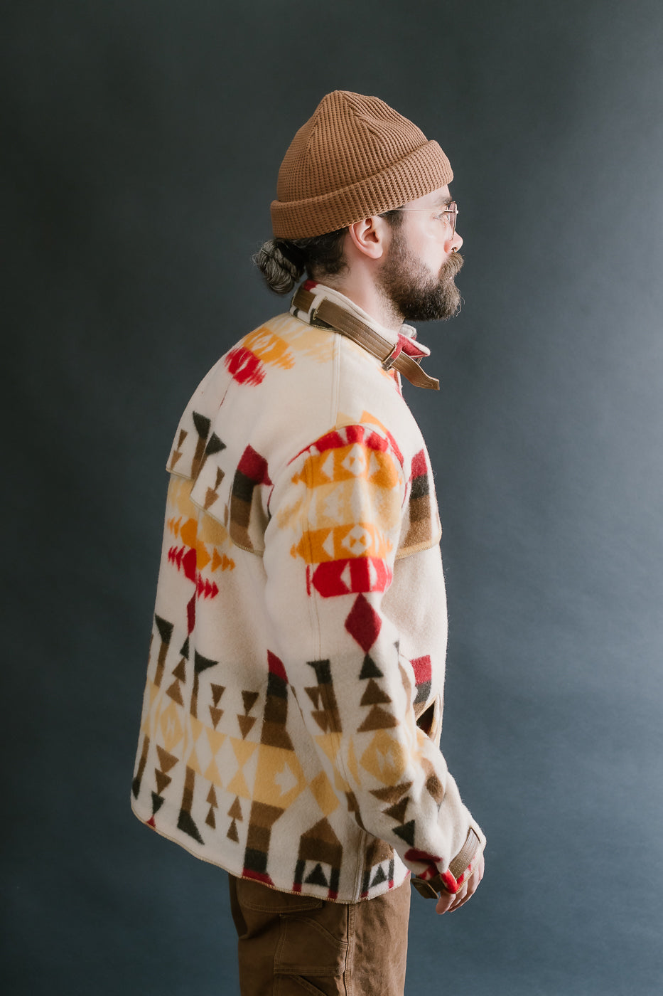 Lot JG-32 - Stag Wool Coat - Beige