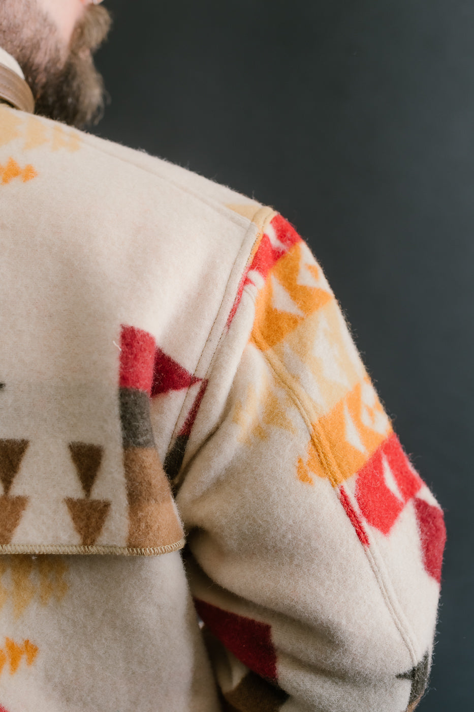 Lot JG-32 - Stag Wool Coat - Beige