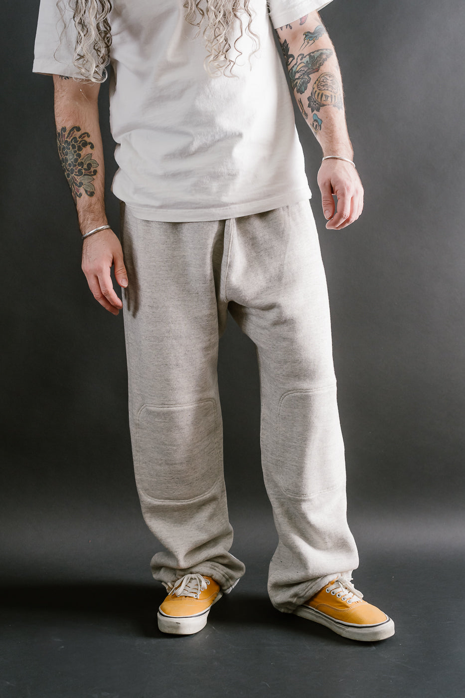 Lot JG-CS16 - Naval Training Sweatpants - Oatmeal
