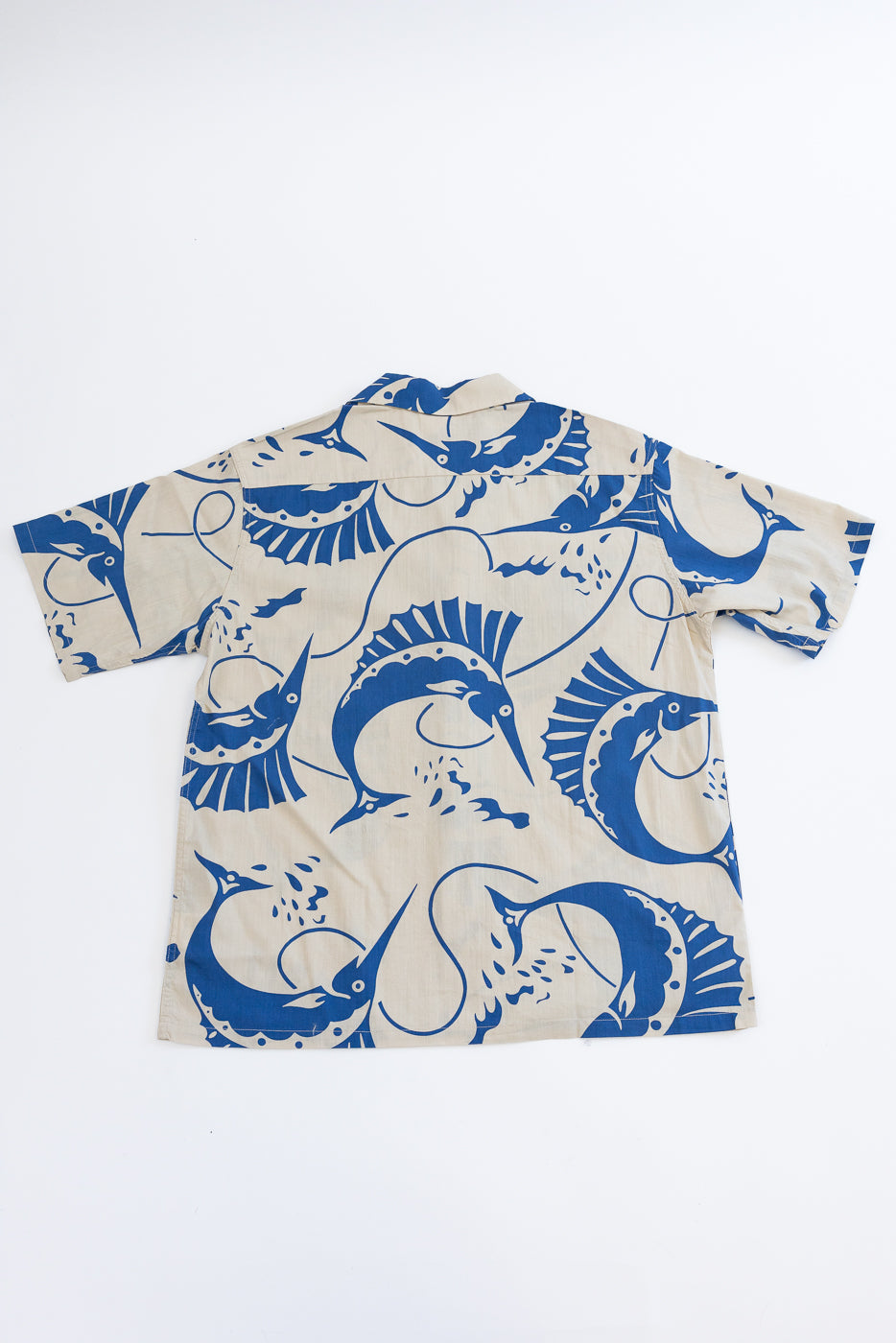 Lot JG-18 - Sailfish Camp Collar Shirt - Beige