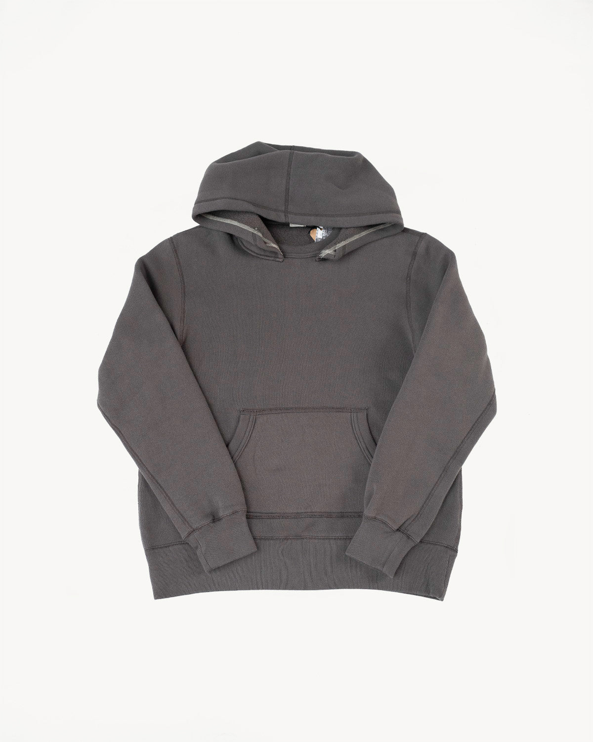 LCS1002 - Sinker Super Fluffy Knit After Hoodie - Classic Black