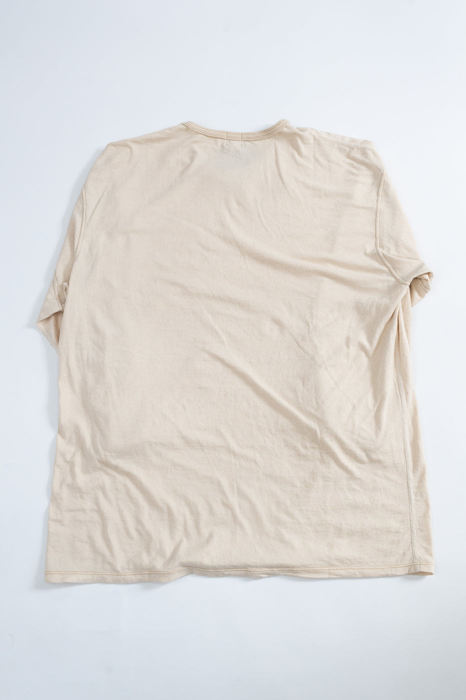 LRC1117 - Supima Cotton 3/4 Sleeve Crew - Old Ivory